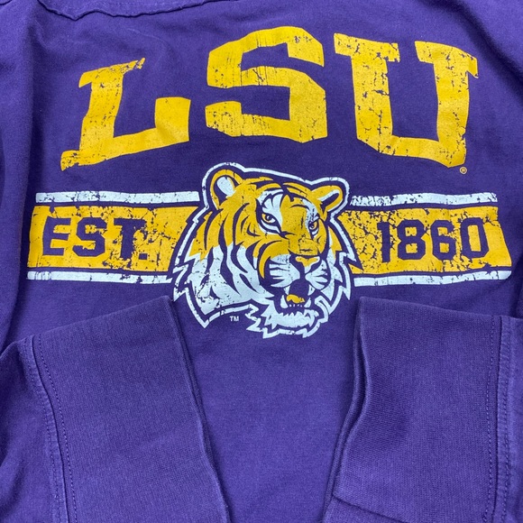 Louisiana State University Long Sleeve Tee, Small - Picture 2 of 6